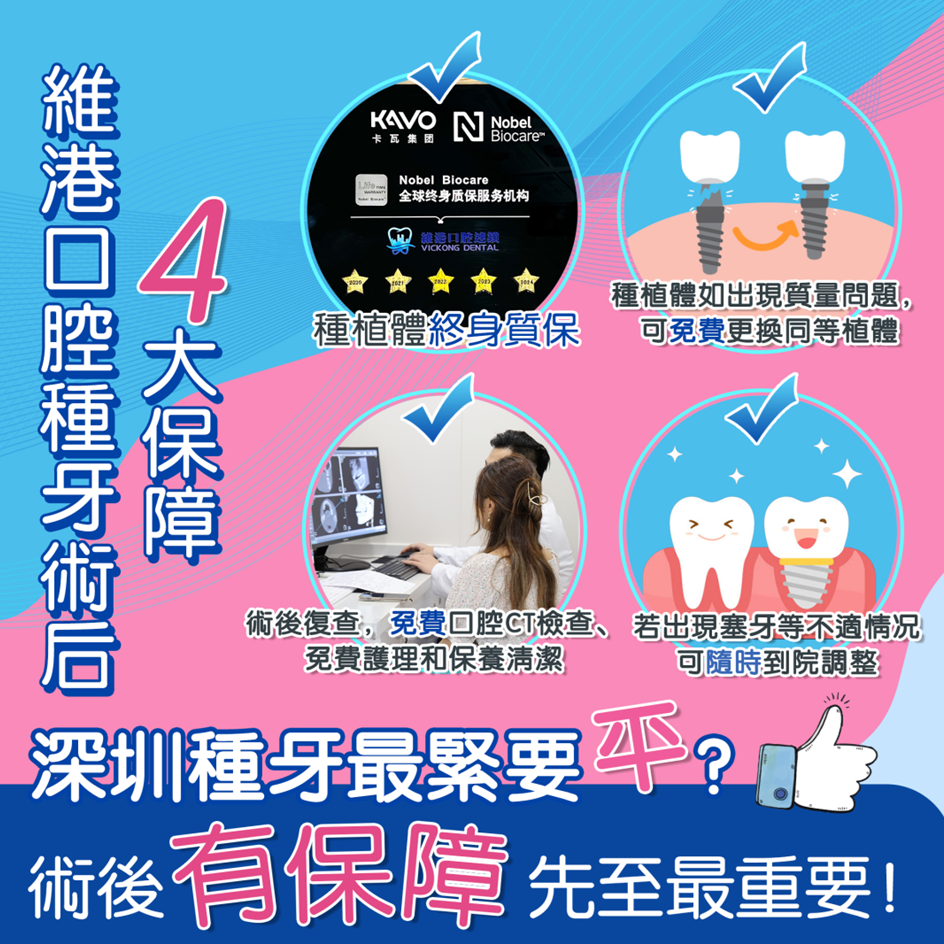 维港种牙后保障 维港种牙后保障